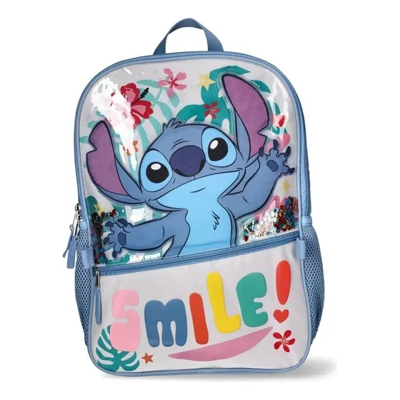 Morral Combo Escolar Stitch