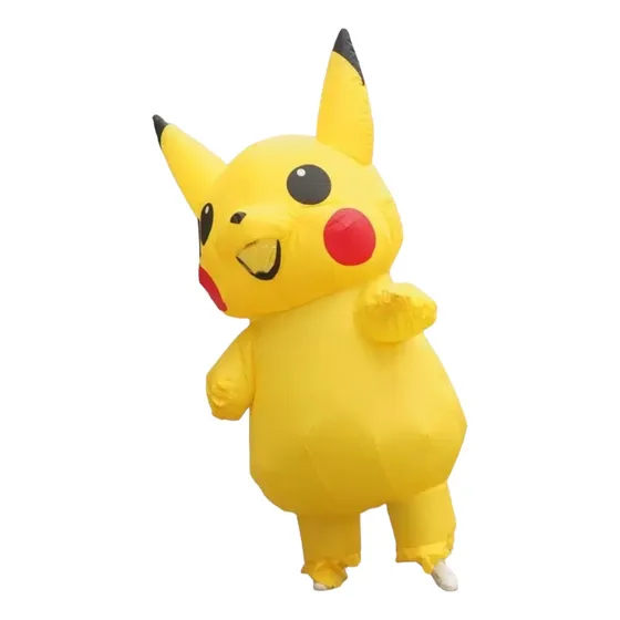 Espectacular Disfraz Pikachu Inflable Adulto Pokemon