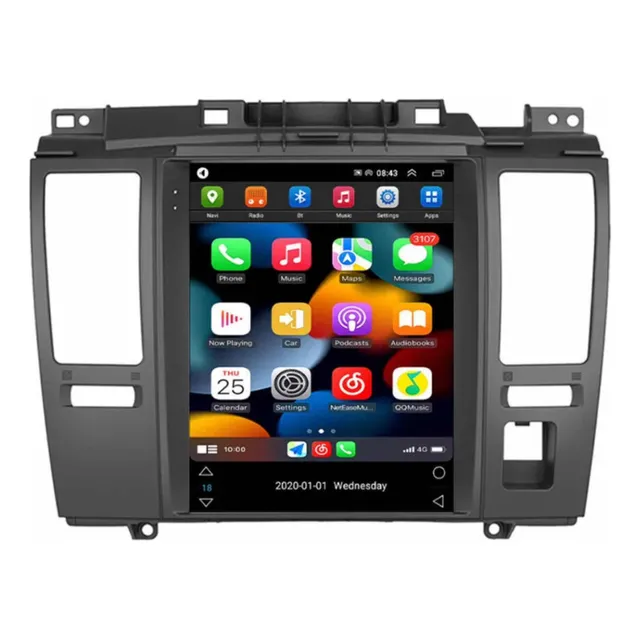 Zk Radio Andorid Tipo Tesla Carplay 2+32 Nissan Tiida