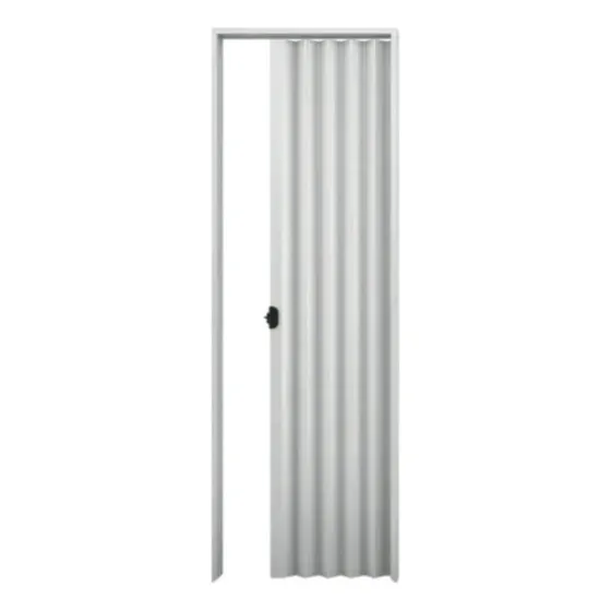 Plasbil Pvc plegable doble color blanca lamina puerta de 0,70x2,10