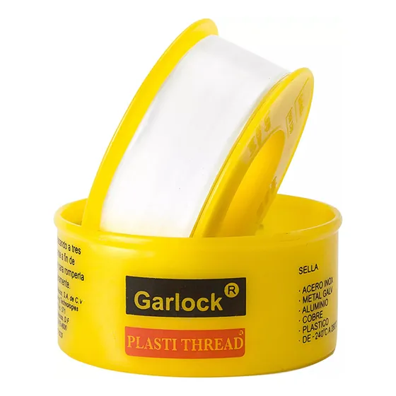 15 Cintas 1/2'' + 15 Cintas 3/4'' Garlock Premium X 6mts