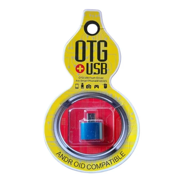 Adaptador Otg Usb A Microusb/v8 Para Celular Tablet Mouse