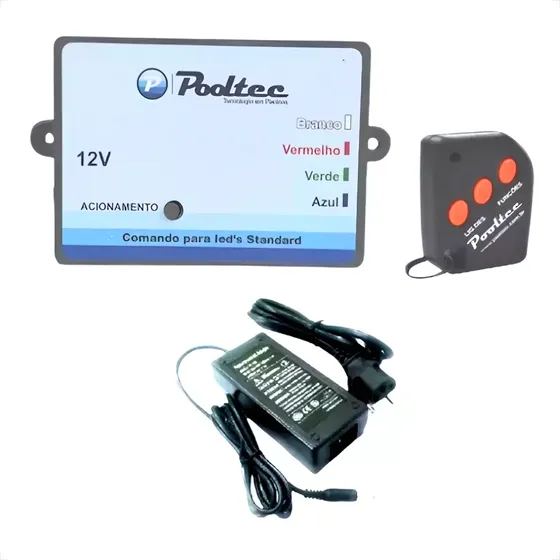 Driver Comando C/ Fonte P Cascatas Com Led 80cm 100cm 120cm