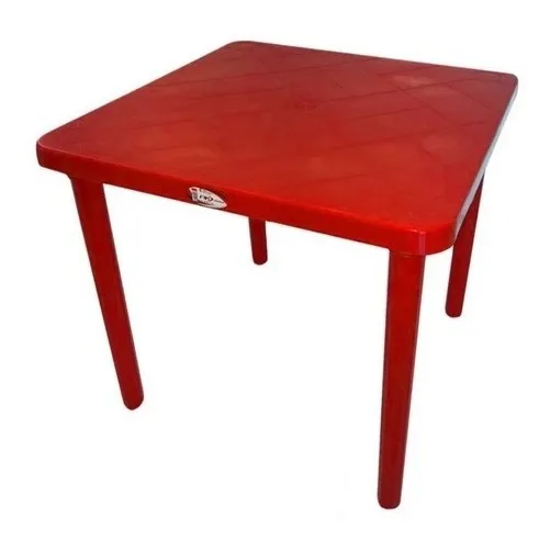 Mesa Plástica Cuadrada 