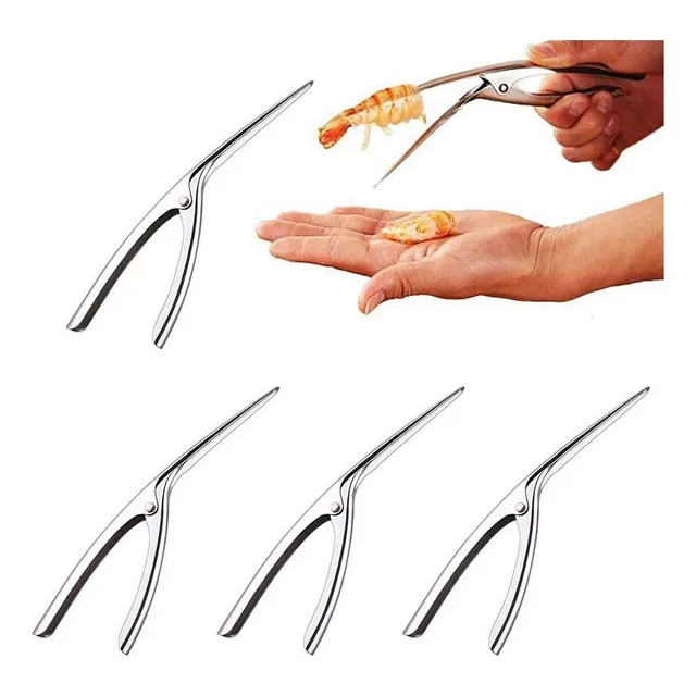 Af 4pcs Pelado Camarones Herramienta For Desvenar Camarones