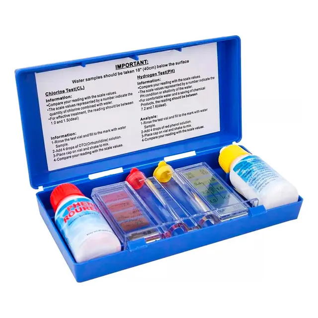 Kit  Medidor O Analizador Ph Y Cloro Piscinas