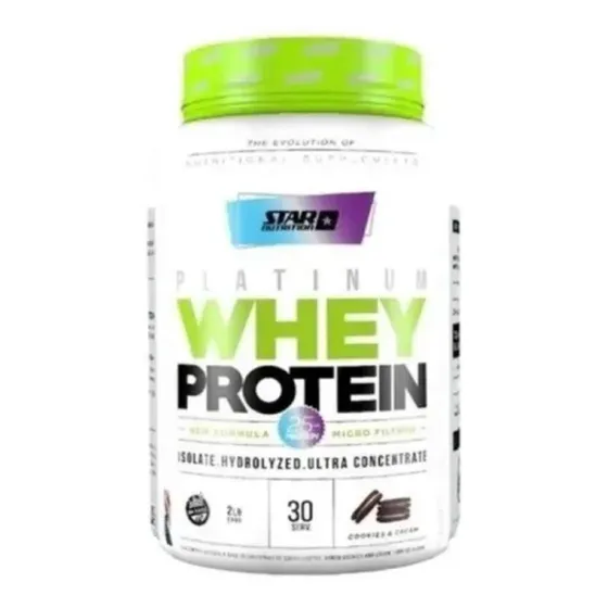 Premium Whey Proteina Star Nutrition 2 Lbs 908g Gluten Free