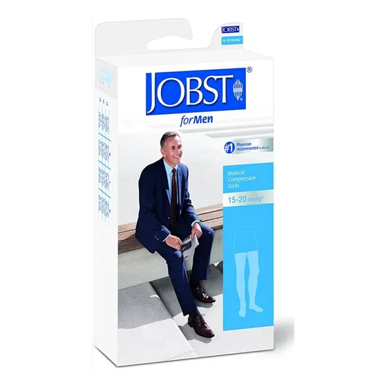 Medias De Compresión Jobst For Men 15-20 Talla Large Muslo