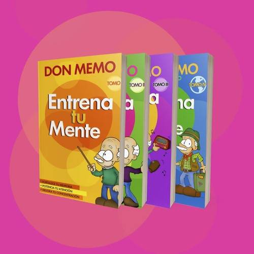 Don Memo - Entrena Tu Mente - Combo Promo - Los 4 Tomos