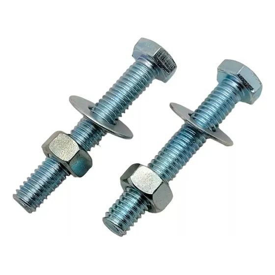  Parafuso Sextavado 5/16 X 2 C/ Porca E Arruela -50 Unidades