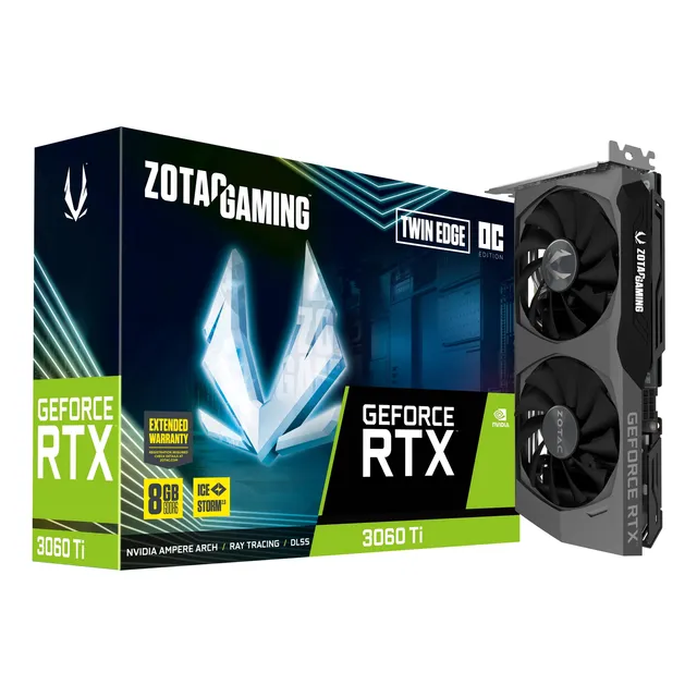 Zotac Gaming Nvidia Geforce Rtx 3060 Ti Twin Edge Oc