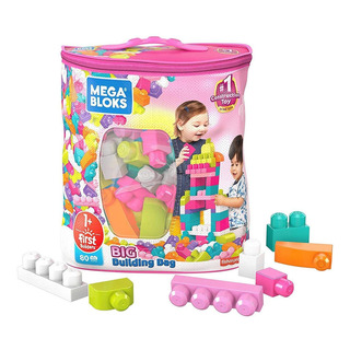 Fisher Price Mega Bloks Bolsa Grande Construcción 80 Bloques Fisher Price Mega Bloks Bolsa Grande Construcción 80 Bloques