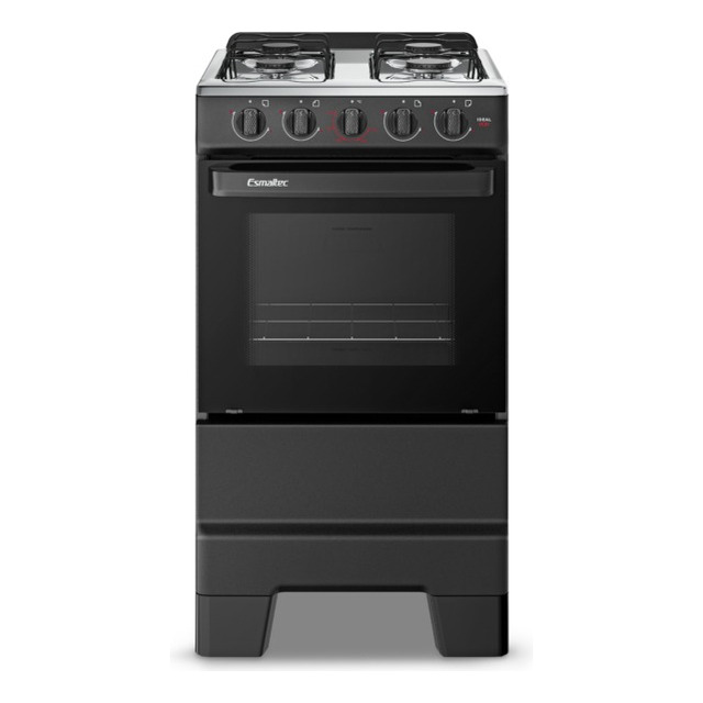 Fogão A Gás Mesa Inox E Forno 50l Limpa Fácil Esmaltec Ideal Pop F4isp Cor Preto 4 Bocas Fogão A Gás Mesa Inox E Forno 50l Limpa Fácil Esmaltec Ideal Pop F4isp Cor Preto 4 Bocas