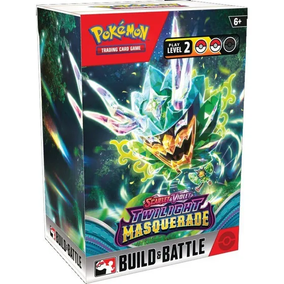 Pokémon Tcg Twilight Masquerade Build & Battle Twilight Masquerade Inglés