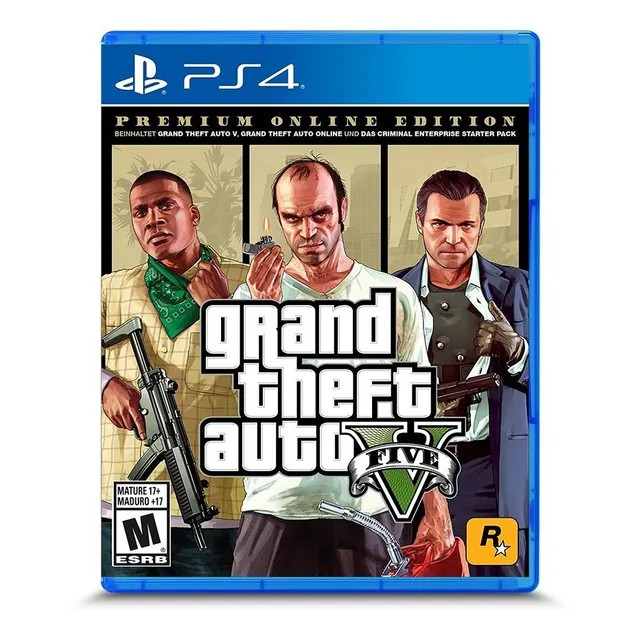 Juego Ps4 Grand Theft Auto V Latam - G0005432
