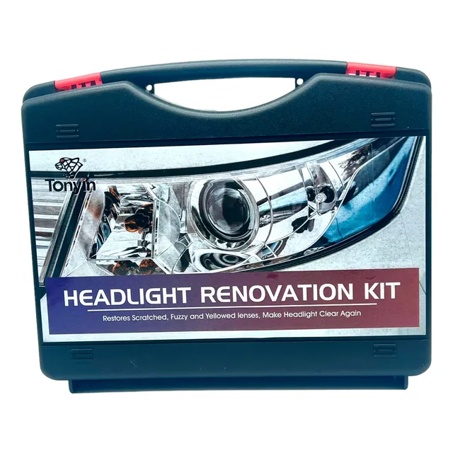 Kit De Restauracion De Faros Polimero Liquido Tonyin