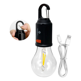 1 Pcs Focos Bombilla Retro Recargable Type-c,para Acampar. 1 Pcs Focos Bombilla Retro Recargable Type-c,para Acampar.