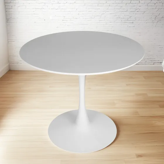 Mesa Comedor Tulip Estilo Nordico Diametro 60 Cms Homeshop
