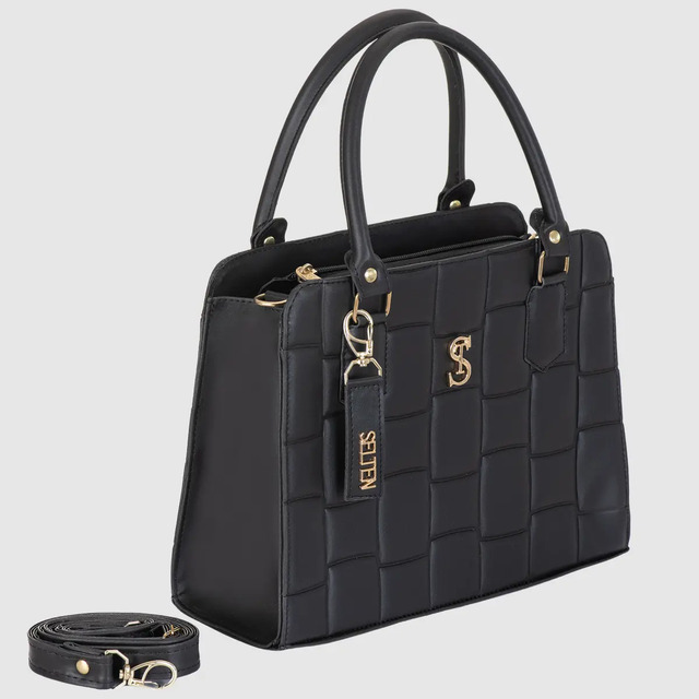 Bolsa Feminina Transversal e Alça De Mão (2 cores)
