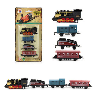 Kit De Brinquedos Simulation Retro Steam Train Toys Pull Bac Kit De Brinquedos Simulation Retro Steam Train Toys Pull Bac