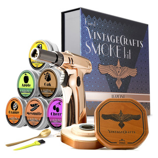 Kit Para Ahumar Cócteles Iezzone Con Antorcha, Bourbon Y Whi Kit Para Ahumar Cócteles Iezzone Con Antorcha, Bourbon Y Whi