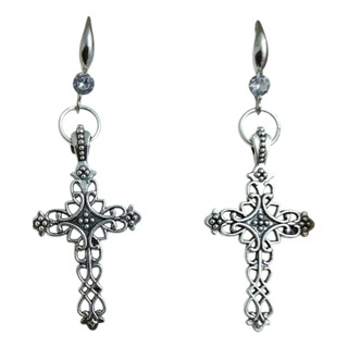 Aretes De Cruz Religiosa Medieval. Aretes De Cruz Religiosa Medieval.