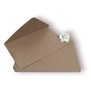 Sobres Kraft 22x15 Cm, Media Carta, Invitaciones, Tarjetas Sobres Kraft 22x15 Cm, Media Carta, Invitaciones, Tarjetas