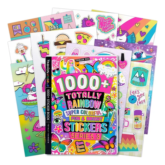 Libro De Sticker + De 1000 Stickers Series 3 Pegatinas