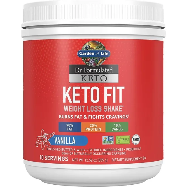 Garden Of Life Dr. Formulated  Keto Fit 355g 10 Servicios