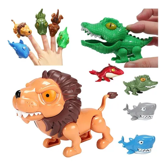 Juguete Dinos Y Animales Bestias X9 Muerden Coleccionables