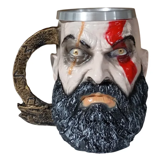 Caneca Copo Geek Diversos Dead Pool, Kratos, Chaves, Hellboy