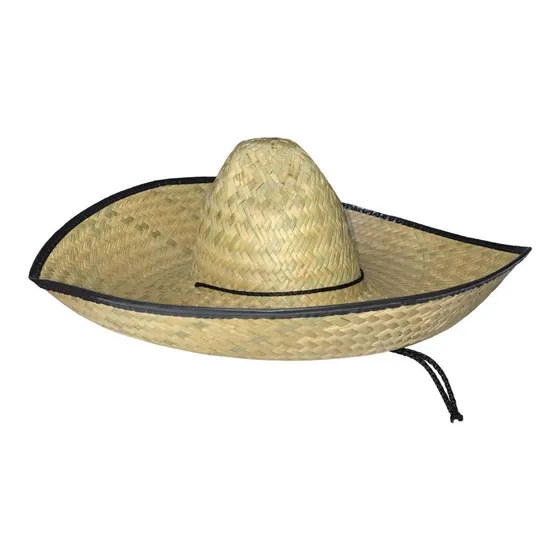 6 Sombrero Charro Caporal Adulto Paja Palma