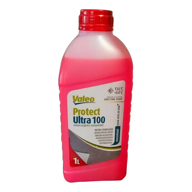 Aditivo concentrado para radiadores Protect Ultra Organic Rosa 1 lt