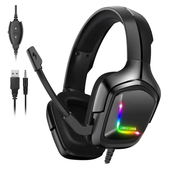 Audifonos Gamer Onikuma K20 Ps4/xbox/switch/pc Headset Gamin