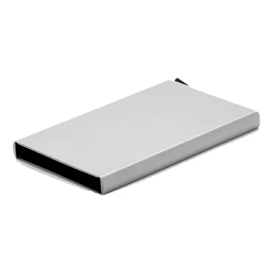 Tarjetero Billetera Rfid Mini Wallet Automatico Pop Up