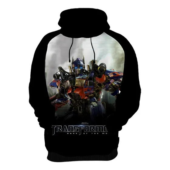 Blusa Moletom Canguru Filme Transformers 1