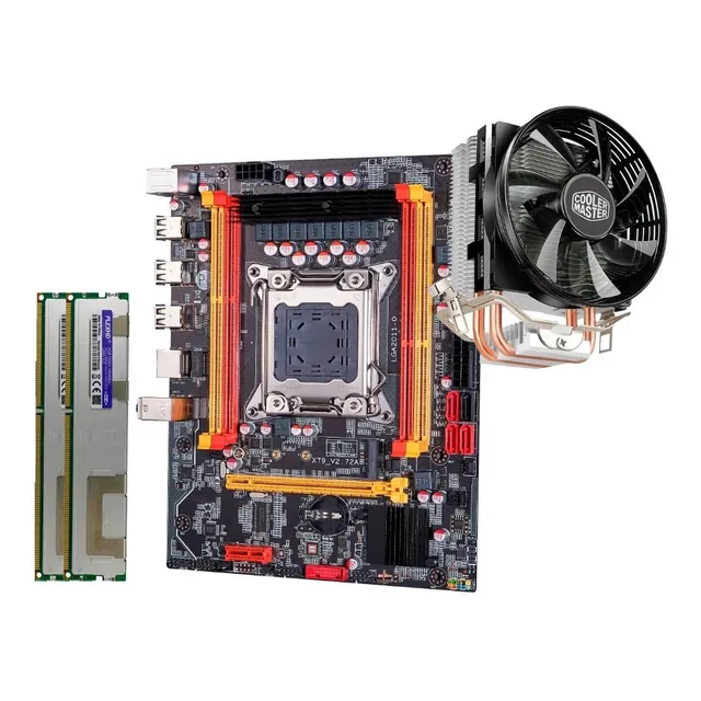 Kit Actualización Xeon Octa Core 64gb Ram E2640 V2 + Cooler