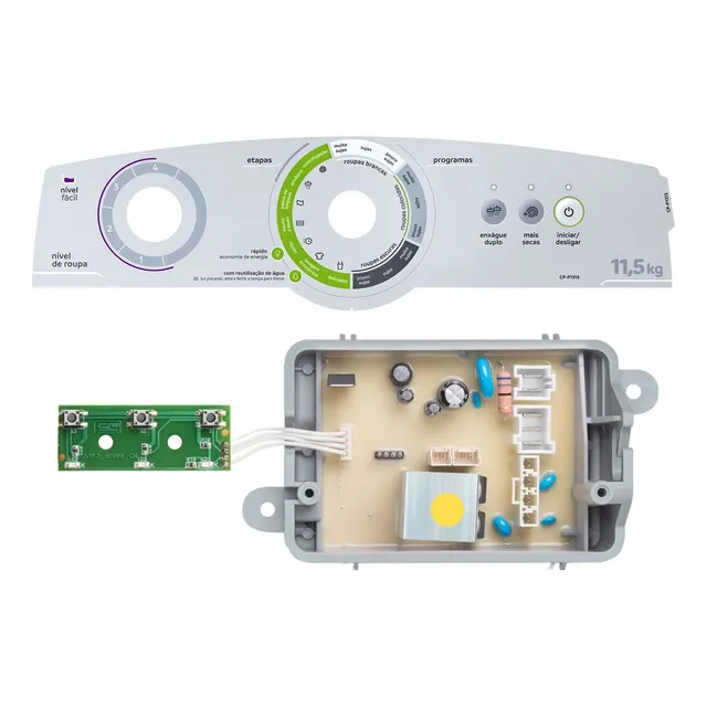 Placa Consul Facilite 11,5 Kg Cwg12abana 110v + Adesivo