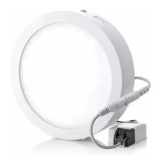 Lámpara Luz 18w Panel Led Blanco Con Focos Incluidos