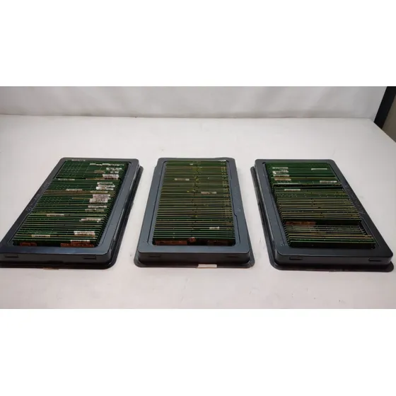 Lote 20 Memorias Para Pc Ddr2 C/ 1gb Ram Usado Funcionando