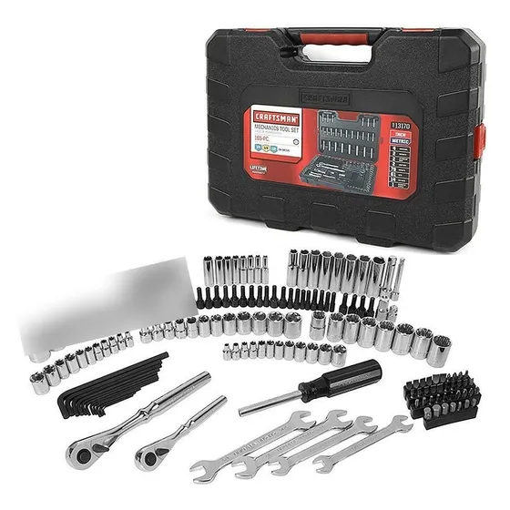 Caja De Herramientas Craftsman 165 Pz Raches Llaves Y Dados