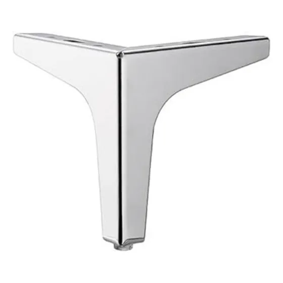 Pata Para Muebles En Acero Cromado Modelo Moscú 10 Y 15cm