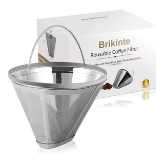 Filtro De Café Brikinte, Reutilizable P/ Ninja Dual Brew Pro Filtro De Café Brikinte, Reutilizable P/ Ninja Dual Brew Pro