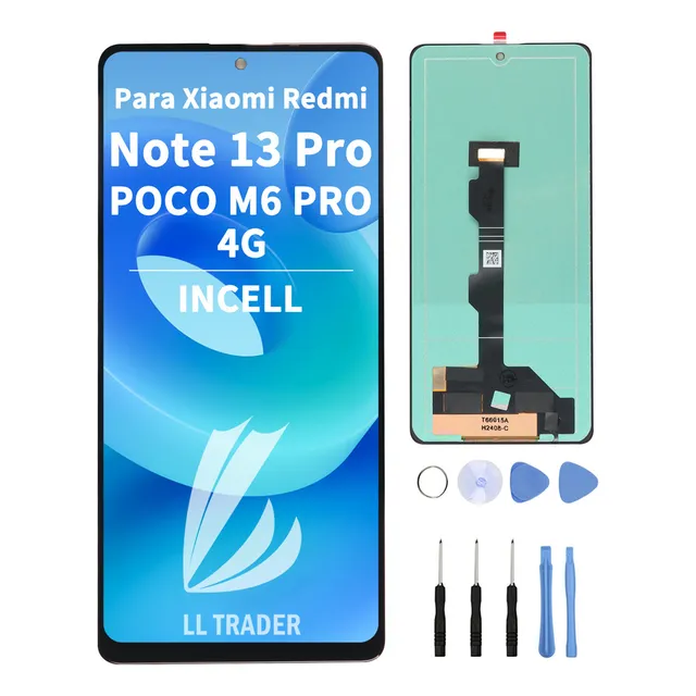P0m Pantalla Lcd Para Redmi Note 13 Pro 4g / Poco M6 Pro 4g