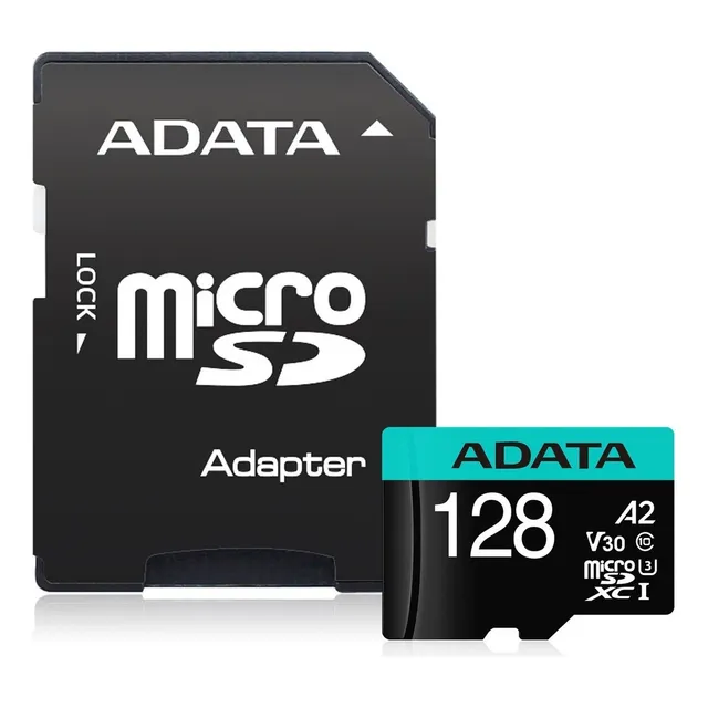 Memoria Microsdxc Adata 128gb Premier Pro V30s Adaptador