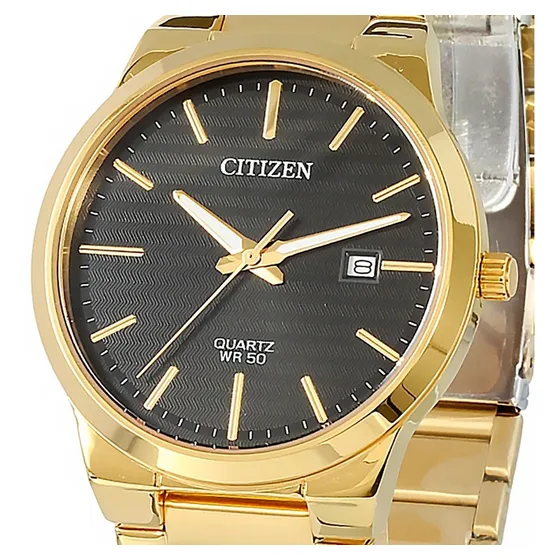 Relógio Citizen Masculino Quartz Tz20831u Bi5062-55e Dourado