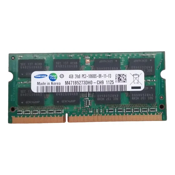 Memória RAM verde 4GB 1 Samsung M471B5273DH0-CH9