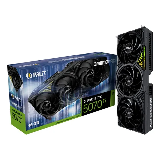 Tarjeta Grafica Palit Nvidia Rtx 5070ti Gamingpro 16gb Gddr7