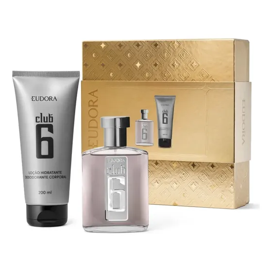 Eudora Club 6 Colônia 95ml + Corporal 200ml