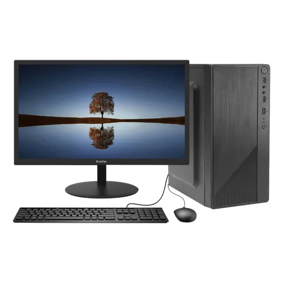 Computador Intel Core I3 2100 8gb Ram Ssd 240 Monitor 19